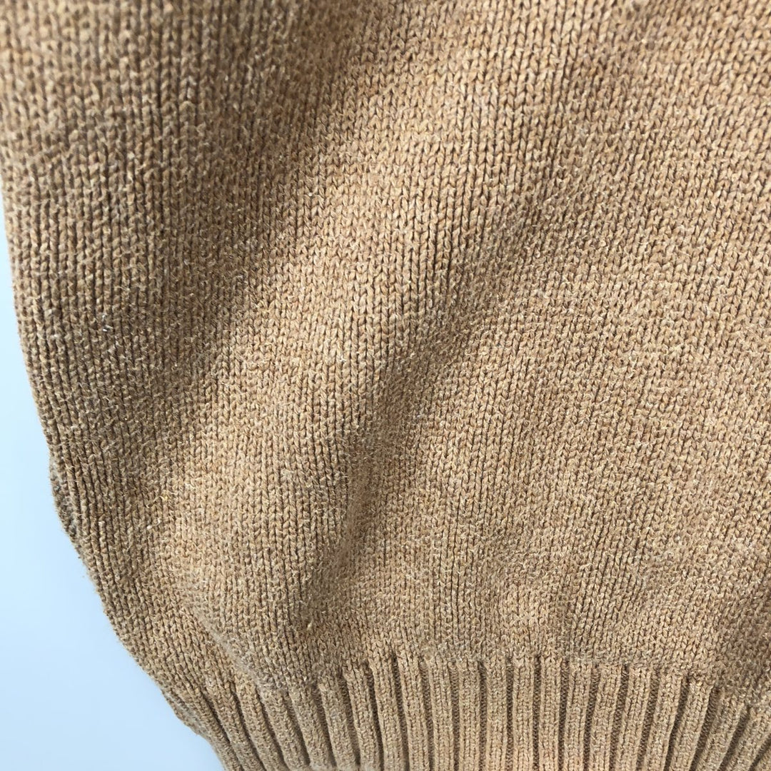 Ralph Lauren POLO by Ralph Lauren Cotton Knit Sweater Men's M Size cotton orange type Vintage Second Hand