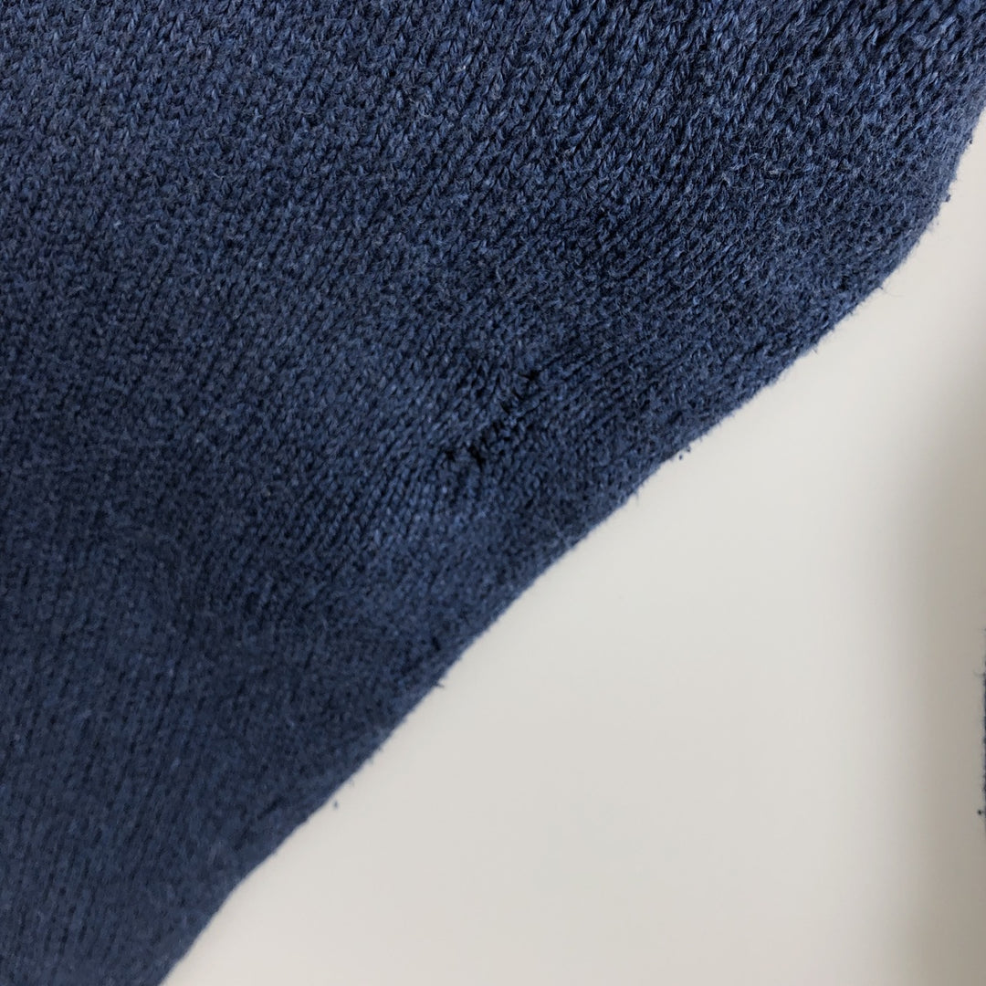 Ralph Lauren POLO by Ralph Lauren Pima Cotton Knit Sweater, Men's Size L Pima Cotton navy blue type Vintage Second Hand