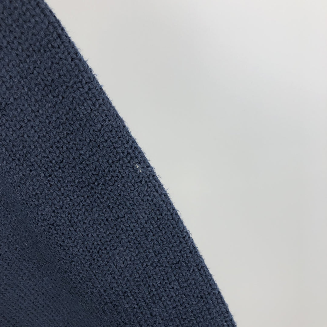 Ralph Lauren POLO by Ralph Lauren Cotton Knit Sweater Men's XL cotton navy blue type Vintage Second Hand