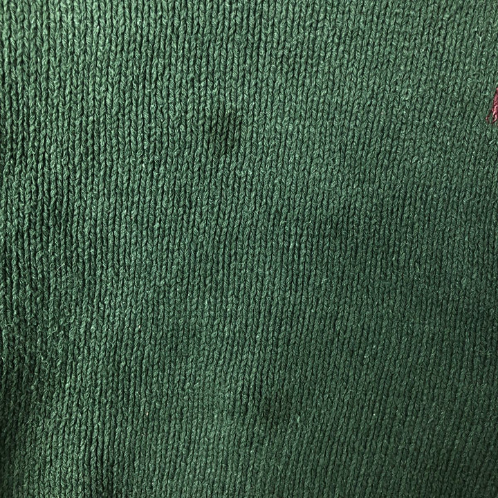 Ralph Lauren POLO by Ralph Lauren Cotton Knit Sweater Men's XL cotton green type Vintage Second Hand