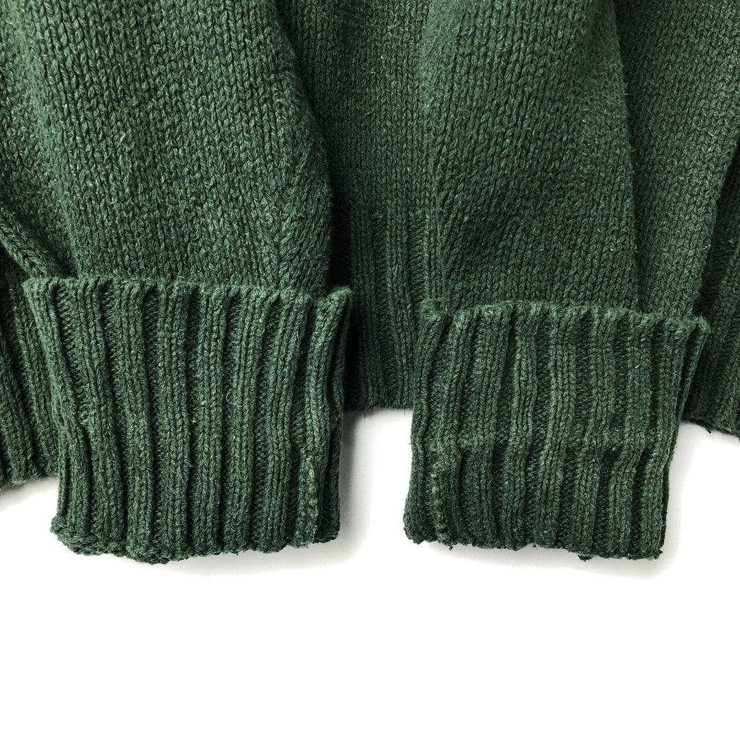Ralph Lauren POLO by Ralph Lauren Cotton Knit Sweater Men's XL cotton green type Vintage Second Hand