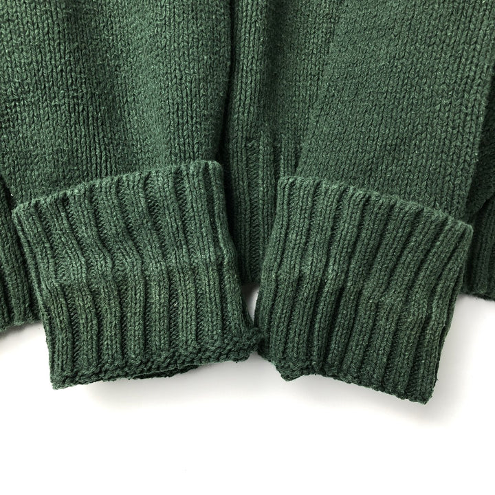 Ralph Lauren POLO by Ralph Lauren Cotton Knit Sweater Men's XL cotton green type Vintage Second Hand