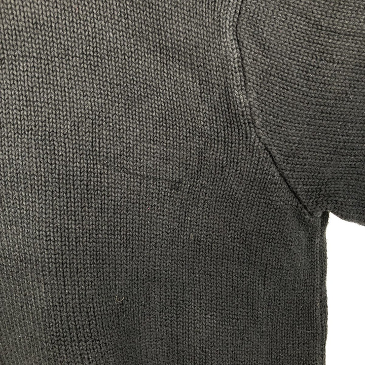 Ralph Lauren POLO by Ralph Lauren Cotton Knit Sweater Men's XL cotton black type Vintage Second Hand