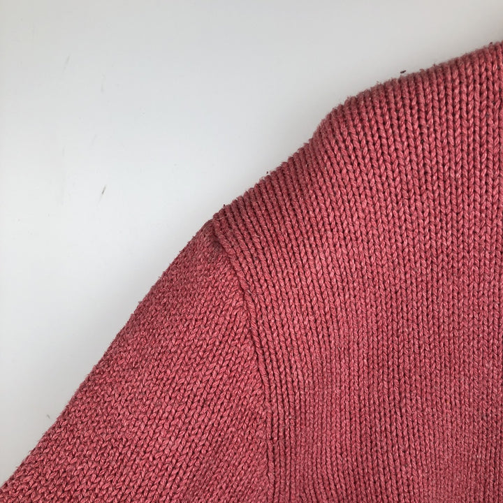 Ralph Lauren POLO by Ralph Lauren Cotton Knit Sweater Men's XL cotton pink type Vintage Second Hand