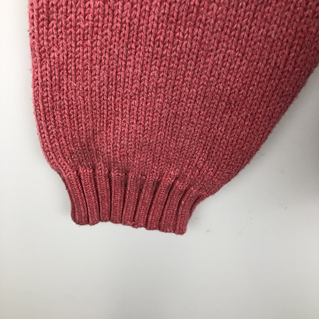 Ralph Lauren POLO by Ralph Lauren Cotton Knit Sweater Men's XL cotton pink type Vintage Second Hand
