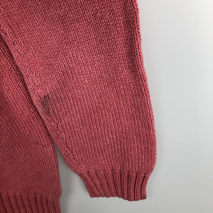 Ralph Lauren POLO by Ralph Lauren Cotton Knit Sweater Men's XL cotton pink type Vintage Second Hand