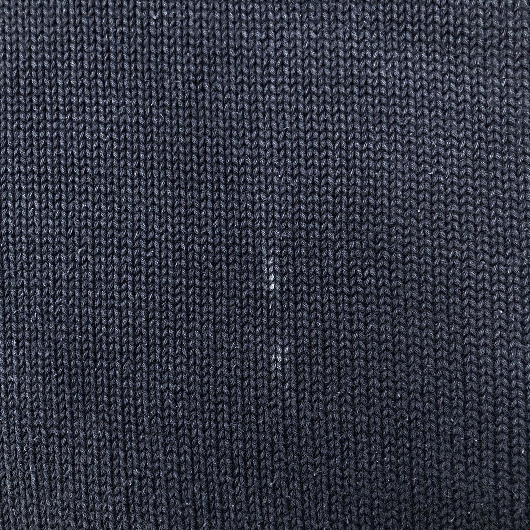 Ralph Lauren POLO by Ralph Lauren Cotton Knit Sweater Men's XL cotton navy blue type Vintage Second Hand
