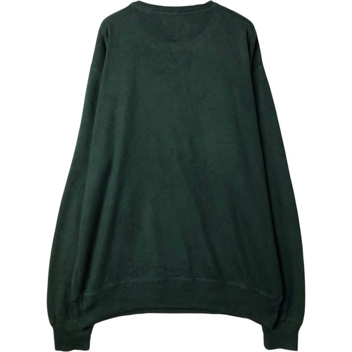 Ralph Lauren POLO by Ralph Lauren Cotton Knit Sweater Men's L size cotton green type Vintage Second Hand