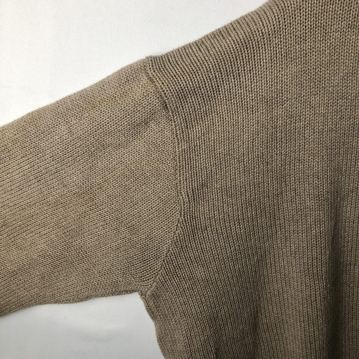 Ralph Lauren POLO by Ralph Lauren Cotton Knit Sweater Men's XL cotton Beige type Vintage Second Hand