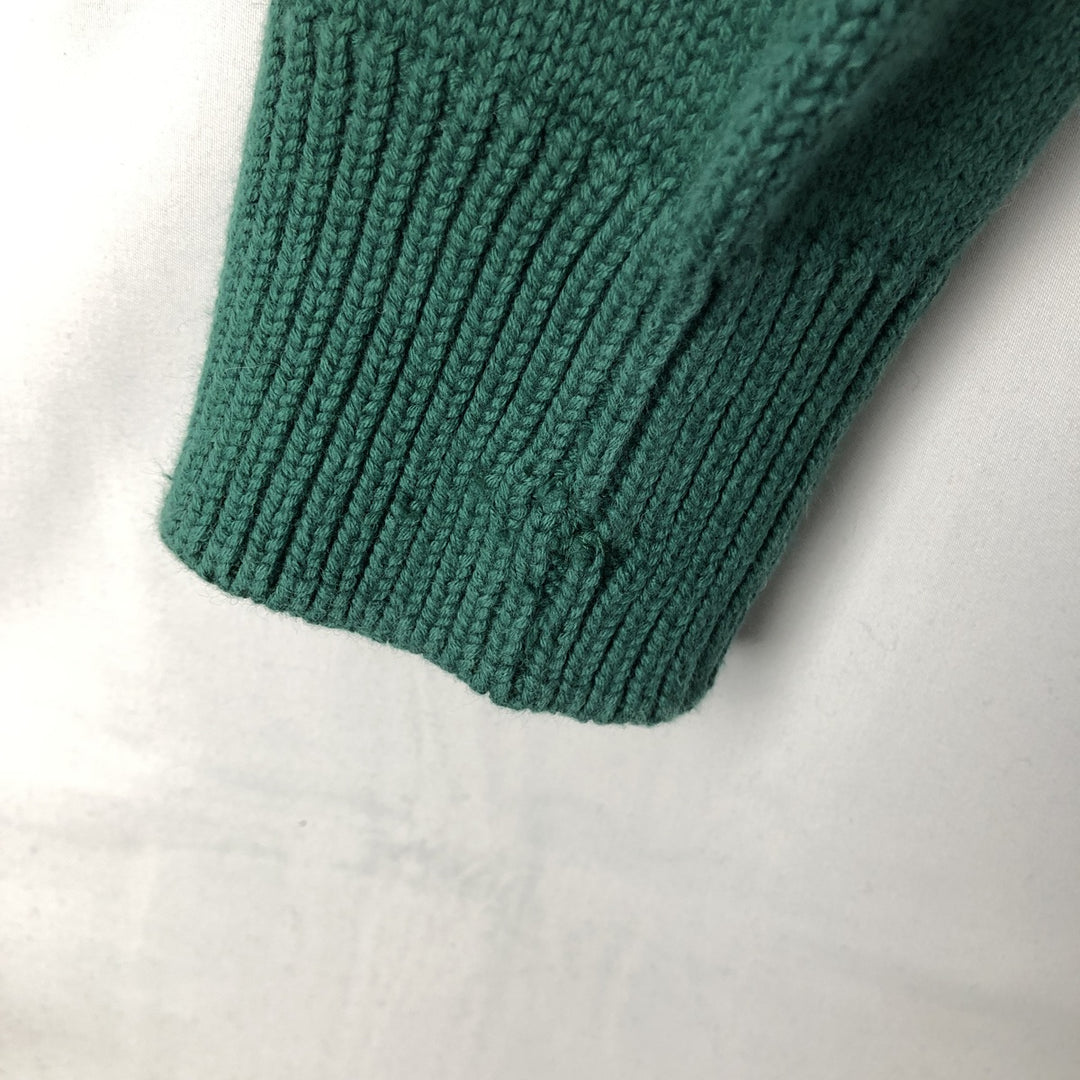 GAP High Neck Cotton Knit Sweater, Men's Size L (approx.) cotton green type Vintage Second Hand