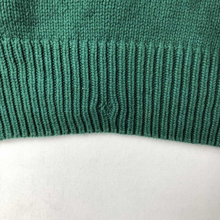 GAP High Neck Cotton Knit Sweater, Men's Size L (approx.) cotton green type Vintage Second Hand
