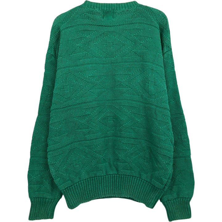 90'S GAP Old Gap Cotton Knit Sweater, Men's Size S (Equivalent), Vintage Lamy green type Vintage Second Hand