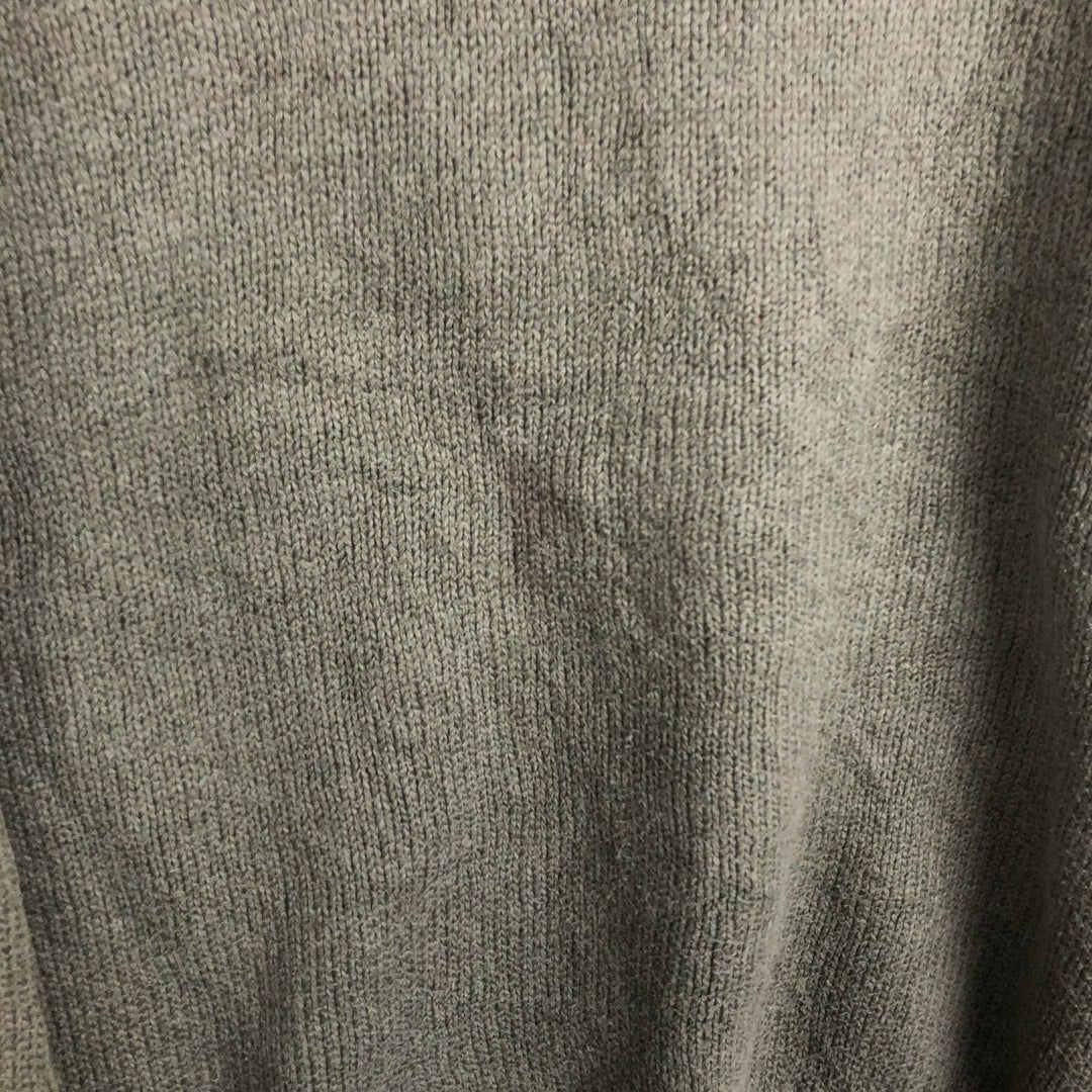 Ralph Lauren POLO by Ralph Lauren Cotton Knit Sweater Men's M Size cotton Khaki type Vintage Second Hand