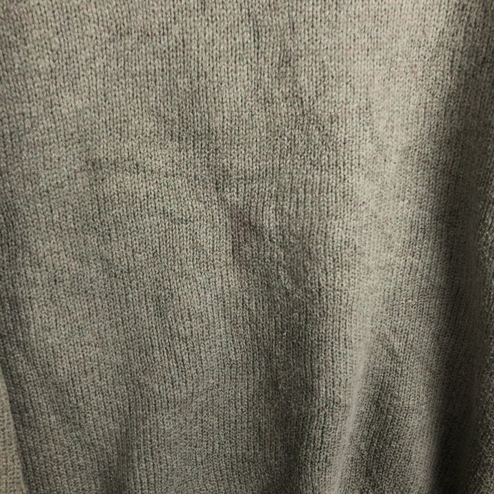 Ralph Lauren POLO by Ralph Lauren Cotton Knit Sweater Men's M Size cotton Khaki type Vintage Second Hand