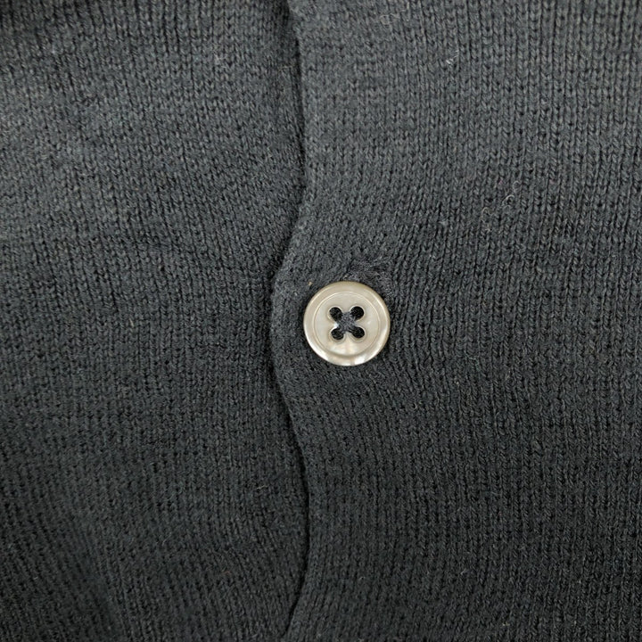 Ralph Lauren POLO by Ralph Lauren Polo Knit Sweater, Men's XXL Pima Cotton black type Vintage Second Hand