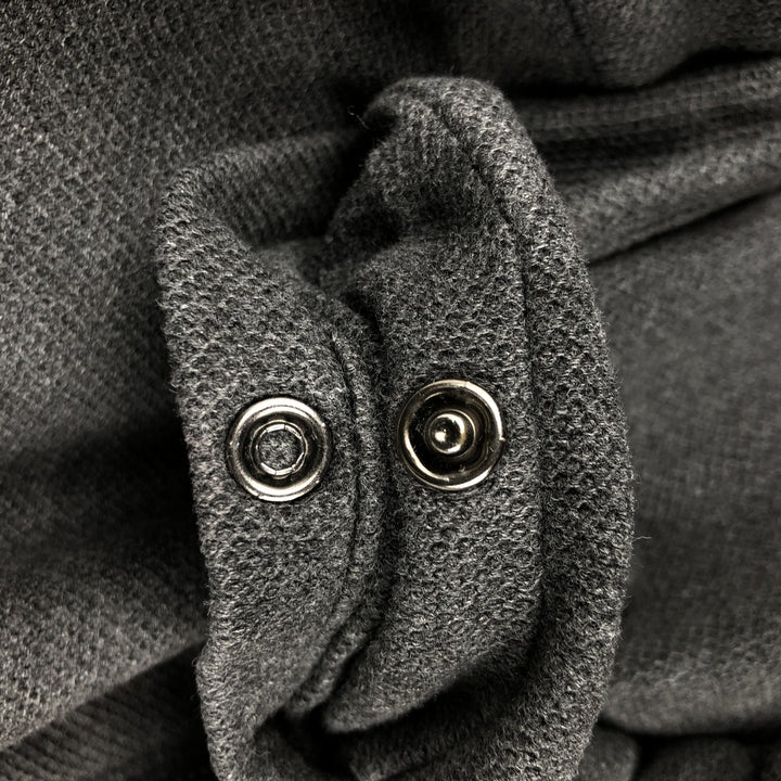 90s-00'S Calvin Klein Driver's Knit Sweater, Men's Size M (approx.), Vintage cotton Charcoal Vintage Second Hand