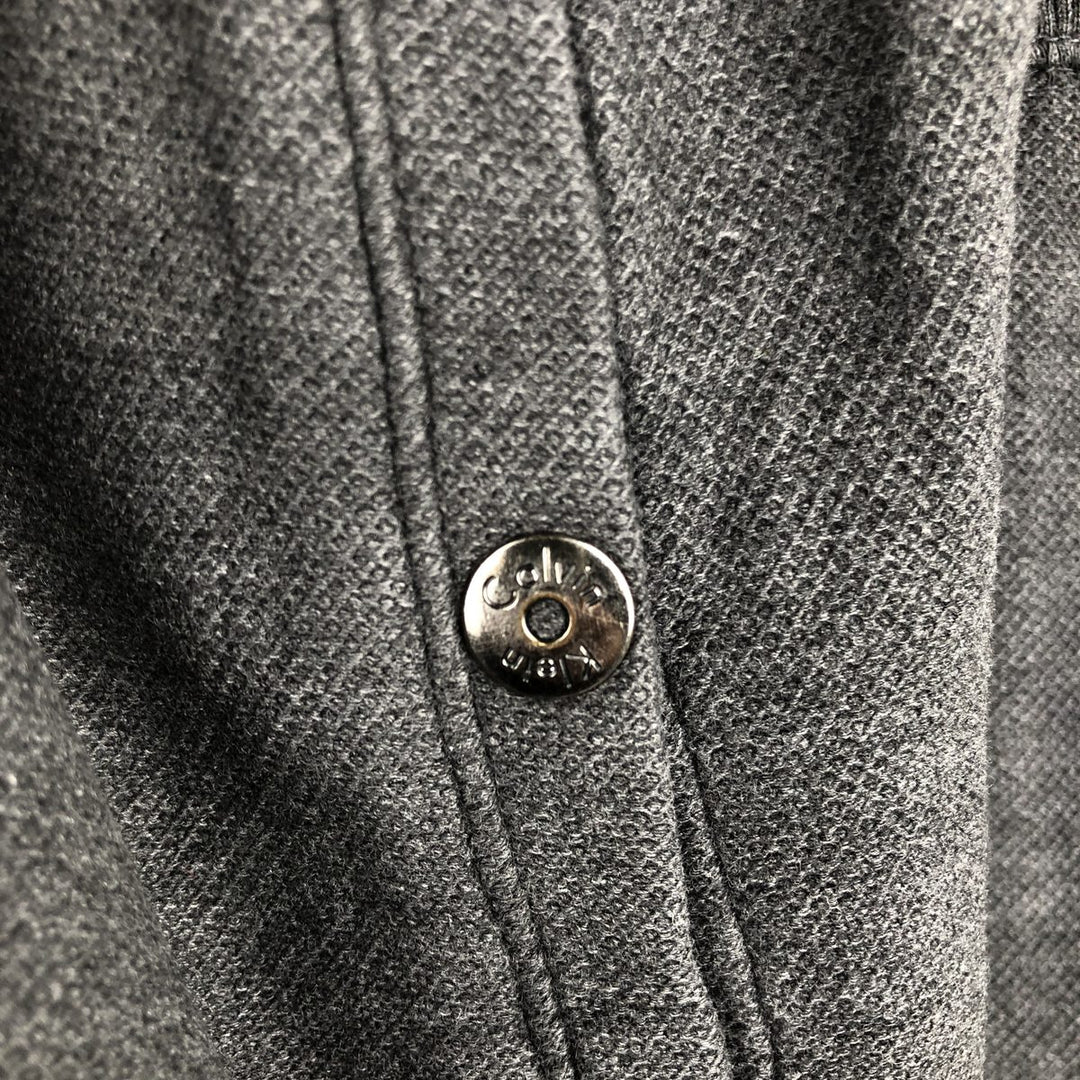 90s-00'S Calvin Klein Driver's Knit Sweater, Men's Size M (approx.), Vintage cotton Charcoal Vintage Second Hand