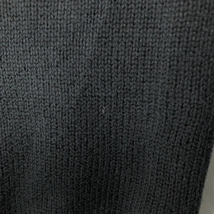 Ralph Lauren POLO by Ralph Lauren Cotton Knit Sweater Men's L size cotton black type Vintage Second Hand