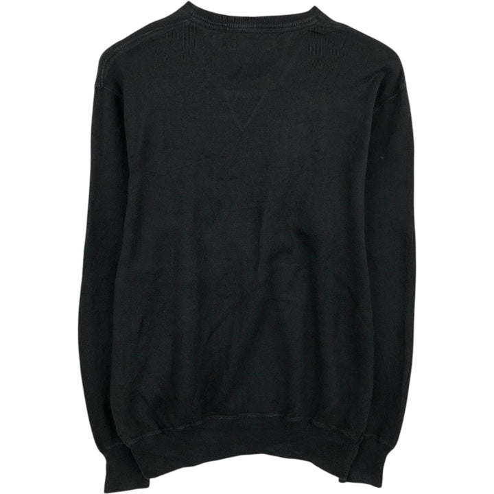 Ralph Lauren POLO RALPH LAUREN cotton knit sweater, men's size M cotton black type Vintage Second Hand