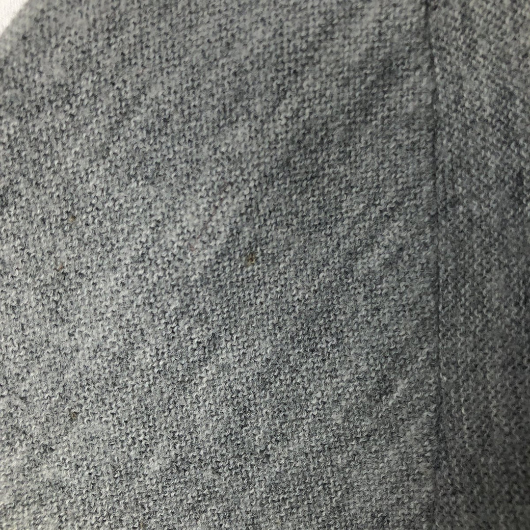 Lacoste IZOD V-neck acrylic knit sweater, men's size M (approx.) Oron Acrylic gray type Vintage Second Hand