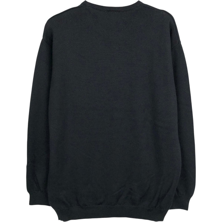 Lacoste knit sweater, size 3 (equivalent to men's S). unclear black type Vintage Second Hand