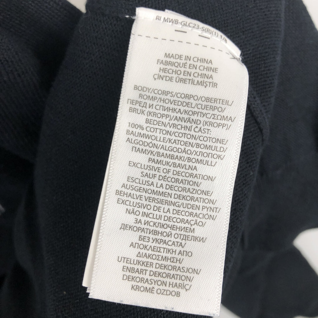 Ralph Lauren POLO RALPH LAUREN Pima Cotton Knit Sweater, Men's Size XL Pima Cotton black type Vintage Second Hand
