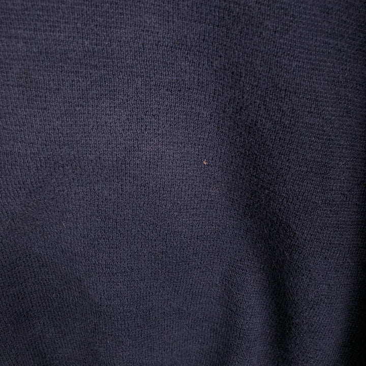 Woolrich V-neck knit sweater, men's size XXL. unclear navy blue type Vintage Second Hand