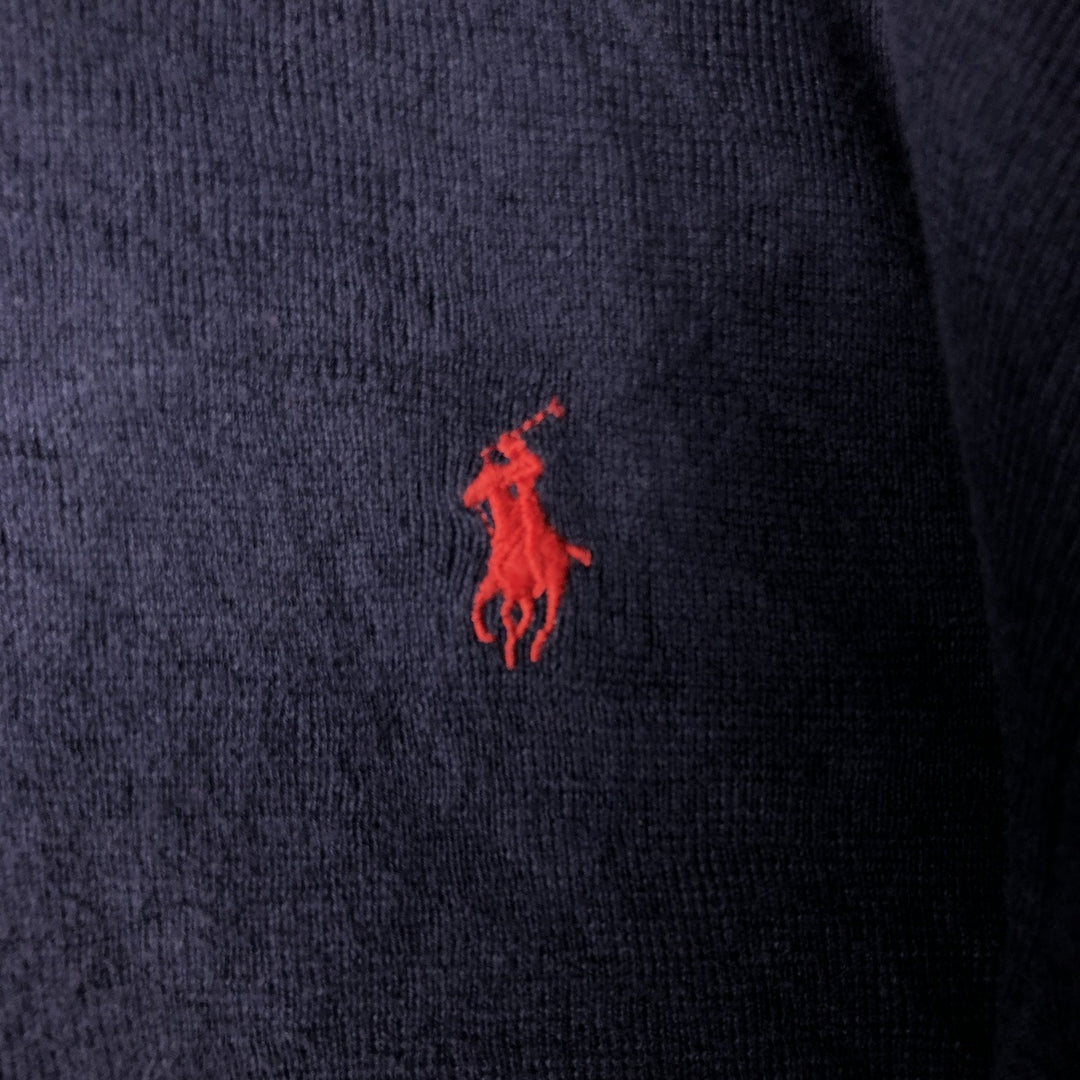 Ralph Lauren POLO by Ralph Lauren Men's Size XL (equivalent) Pima Cotton navy blue type Vintage Second Hand