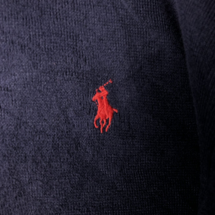 Ralph Lauren POLO by Ralph Lauren Men's Size XL (equivalent) Pima Cotton navy blue type Vintage Second Hand