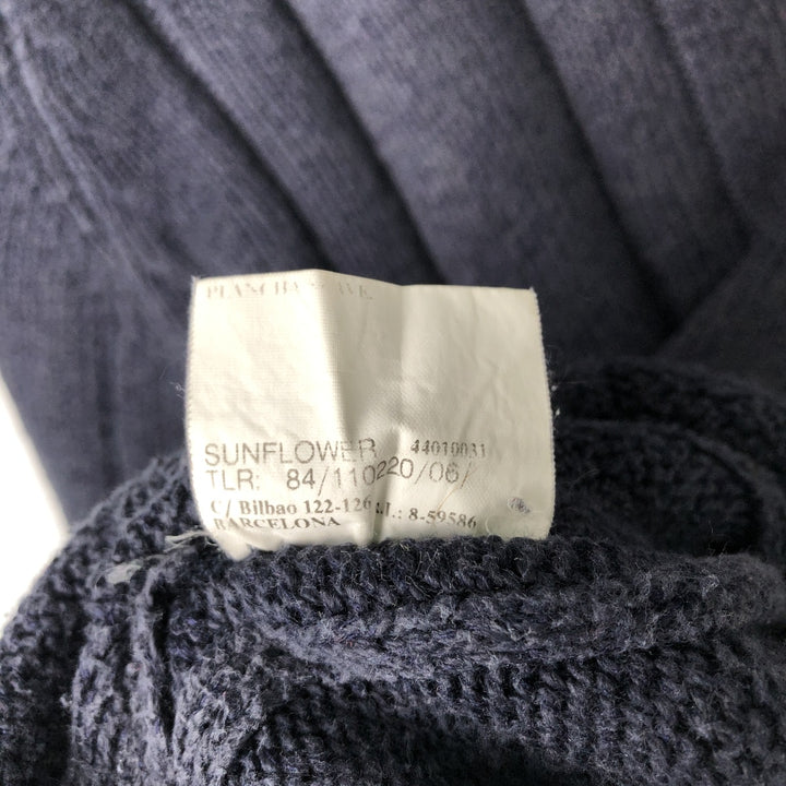 Burberry's BURBERRY LONDON Tilden knit sweater, size 6 (equivalent to men's L). unclear navy blue type Vintage Second Hand