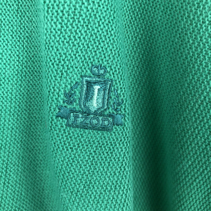 90'S IZOD acrylic knit cardigan, made in the USA, men's size XL, vintage acrylic green type Vintage Second Hand