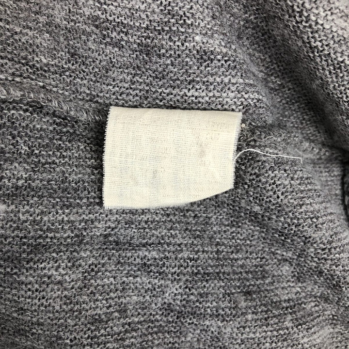 Arnold Palmer ROBERT BRUCE knit cardigan, made in USA, men's size L equivalent. unclear gray type Vintage Second Hand