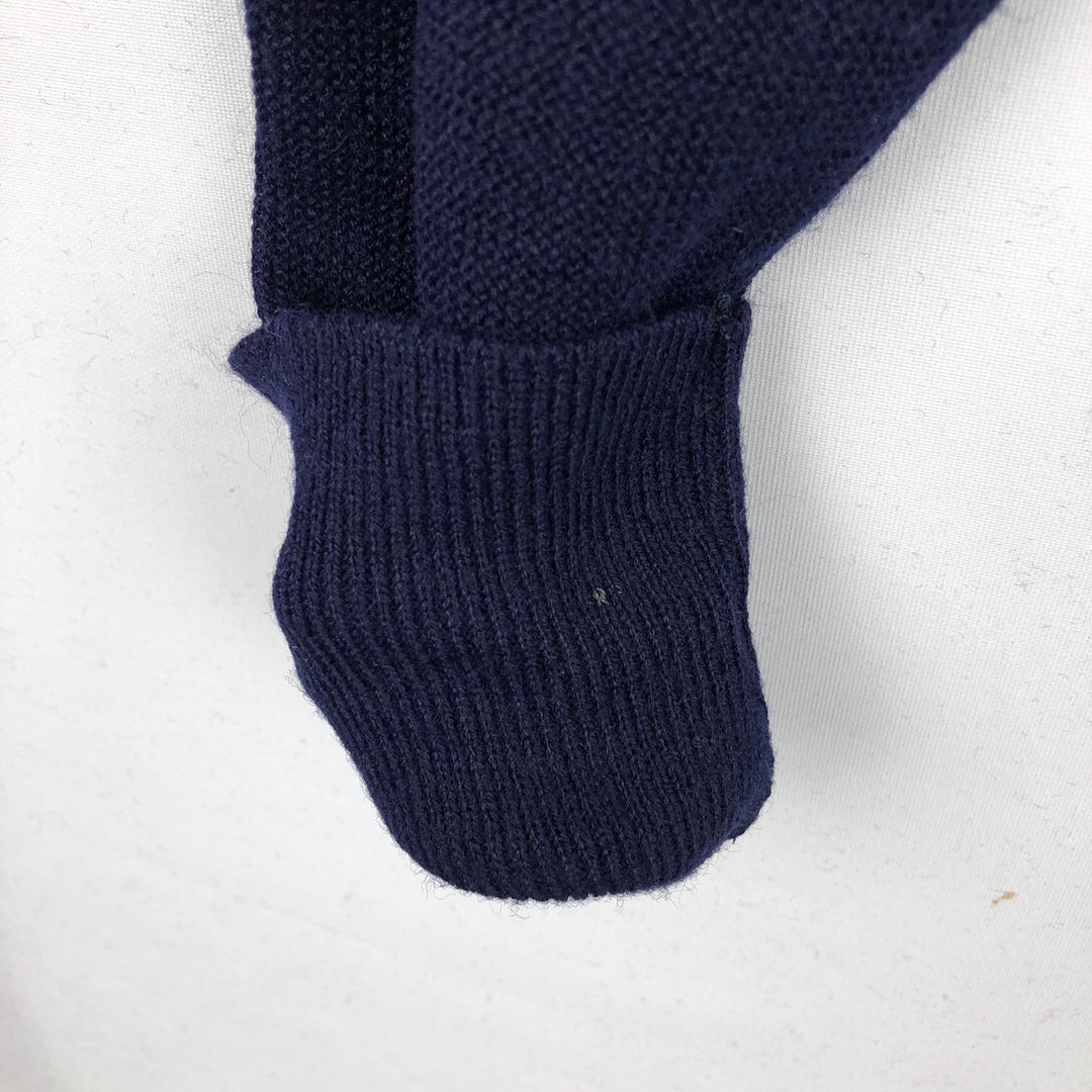 CLASSICS knit cardigan, made in USA, men's size M equivalent, vintage. unclear navy blue type Vintage Second Hand