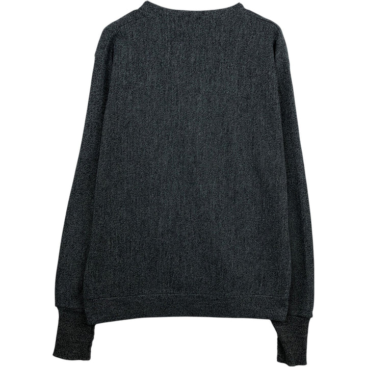 ~90'S Cypress Links Acrylic Knit Cardigan, Made in USA, Men's XL equivalent, Vintage acrylic gray type Vintage Second Hand