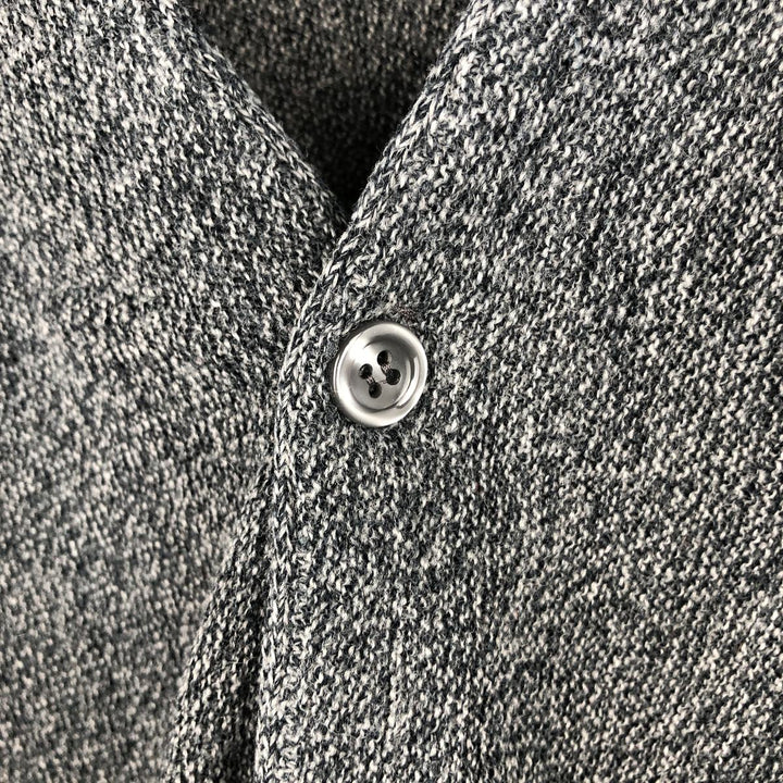 ~90'S Cypress Links Acrylic Knit Cardigan, Made in USA, Men's XL equivalent, Vintage acrylic gray type Vintage Second Hand