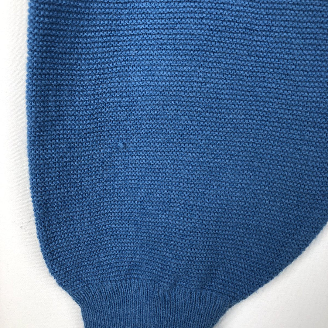 1970'S Cranbrook Acrylic Knit Cardigan, Men's Size XL (Equivalent), Vintage Oron Acrylic Blue type light blue Vintage Second Hand