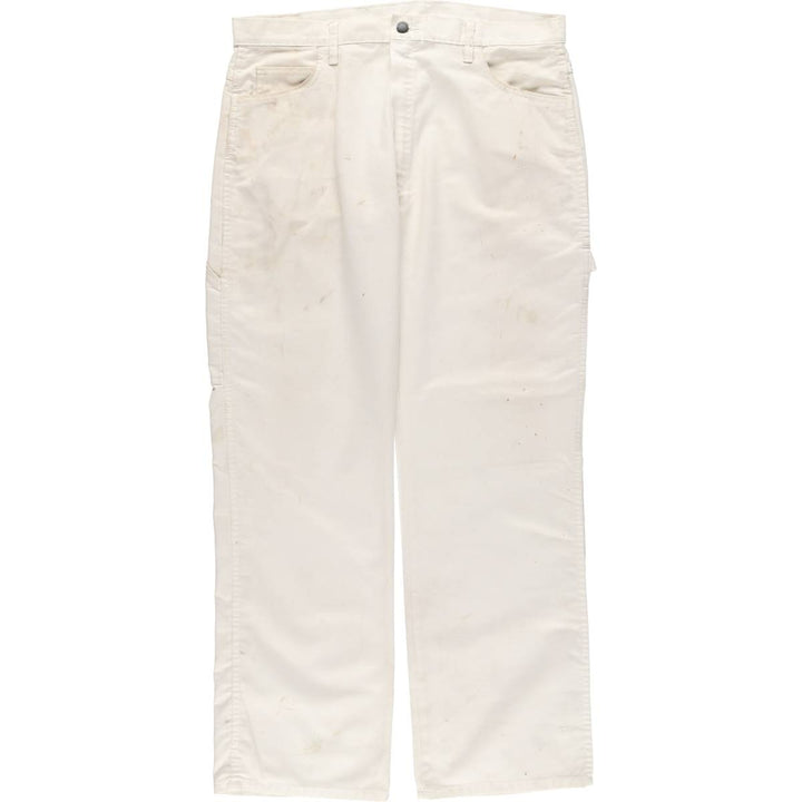 Dickies Painter Pants Men's W37 polyester white type Vintage Second Hand