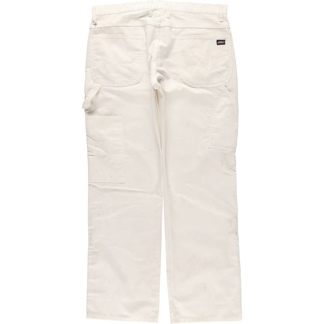 Dickies Painter Pants Men's W37 polyester white type Vintage Second Hand