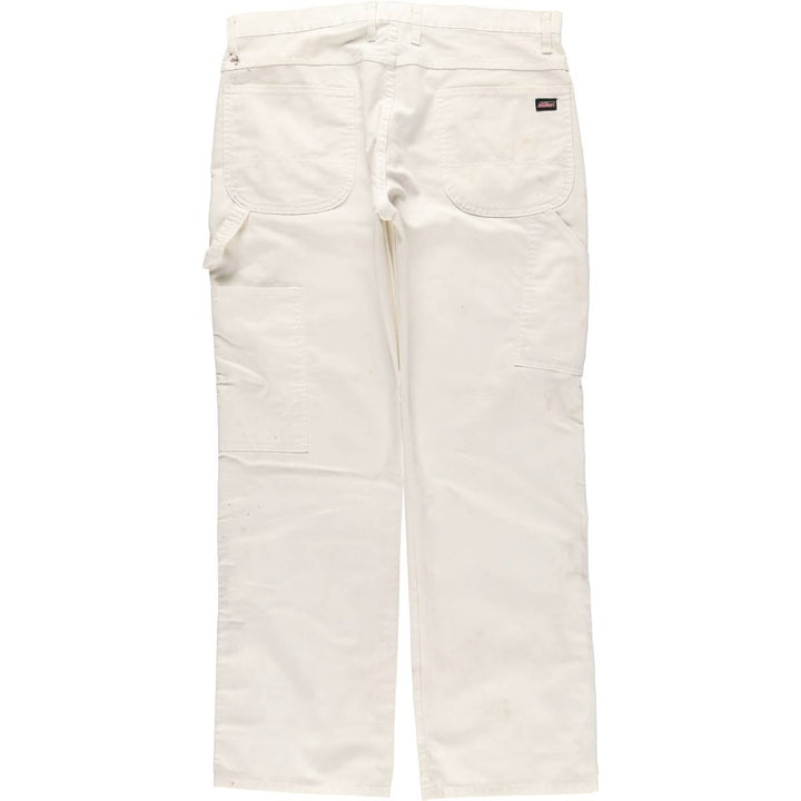 Dickies Painter Pants Men's W37 polyester white type Vintage Second Hand