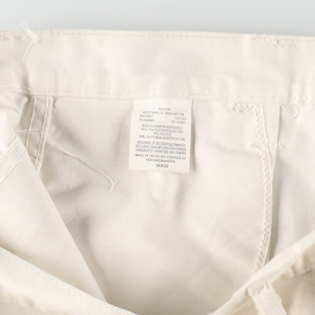 Dickies Painter Pants Men's W37 polyester white type Vintage Second Hand