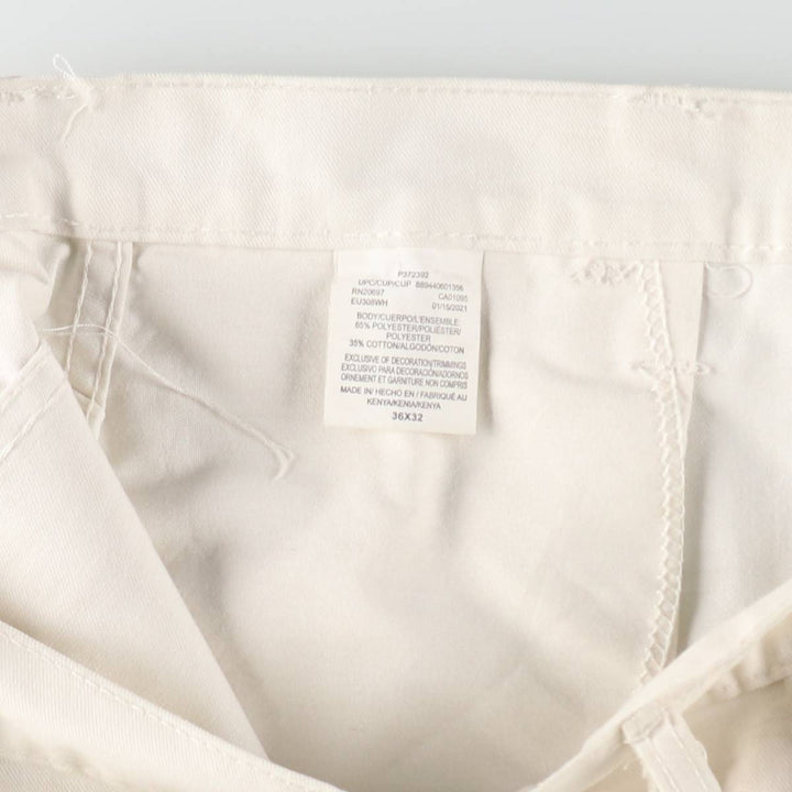Dickies Painter Pants Men's W37 polyester white type Vintage Second Hand