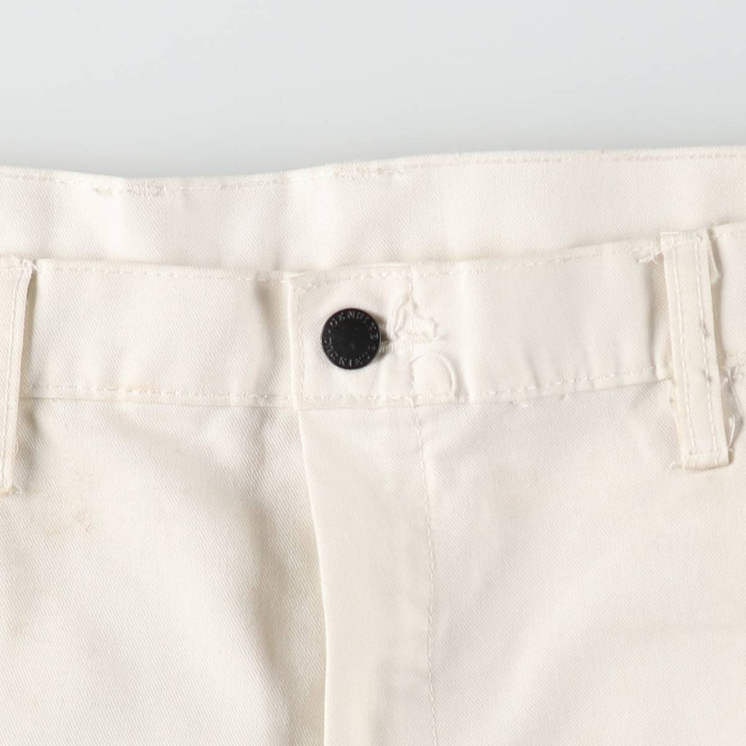 Dickies Painter Pants Men's W37 polyester white type Vintage Second Hand