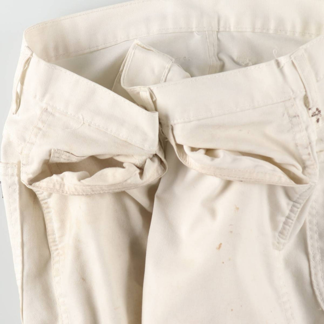 Dickies Painter Pants Men's W37 polyester white type Vintage Second Hand
