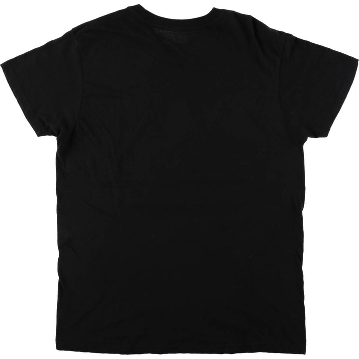 TLC Wrap T-Shirt (Women's Size L) cotton black type Vintage Second Hand