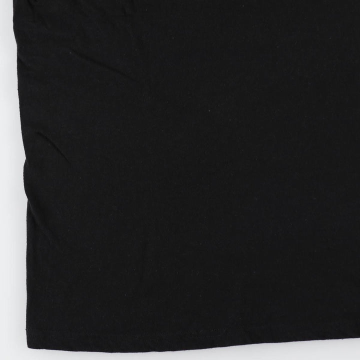 TLC Wrap T-Shirt (Women's Size L) cotton black type Vintage Second Hand