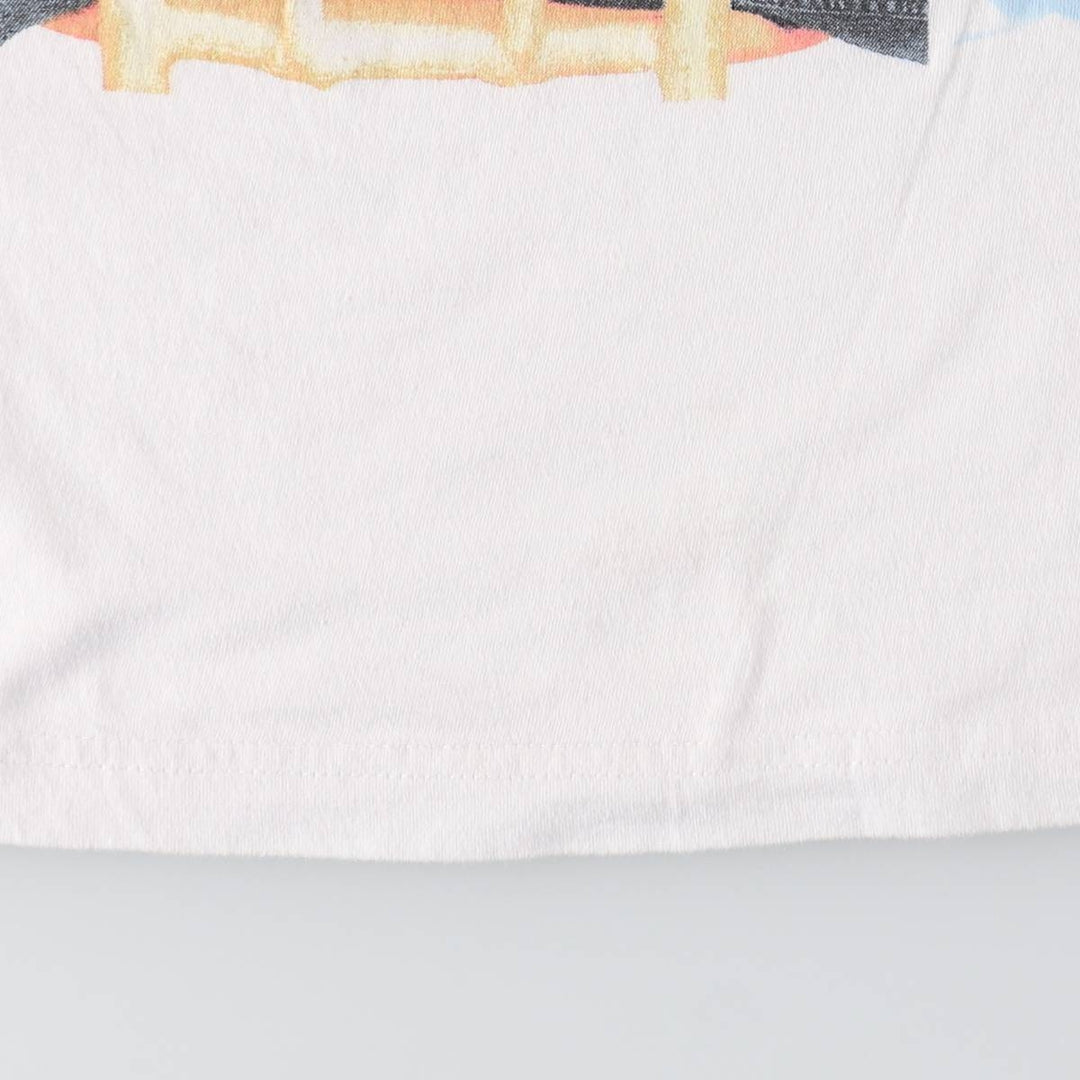 Britney Spears band t-shirt, women's size M. cotton white type Vintage Second Hand