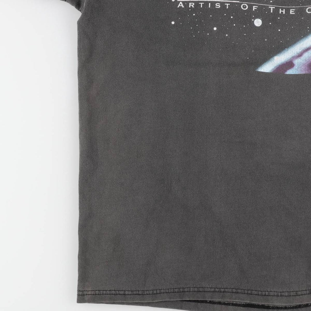 ELVIS PRESLEY Elvis Presley Band T-shirt Band T Men's XL equivalent cotton Charcoal Vintage Second Hand