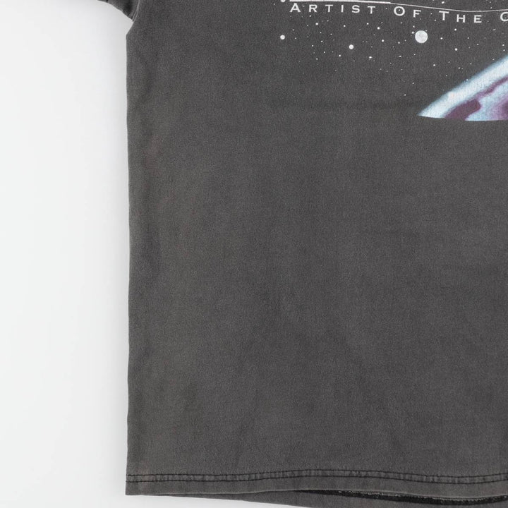 ELVIS PRESLEY Elvis Presley Band T-shirt Band T Men's XL equivalent cotton Charcoal Vintage Second Hand