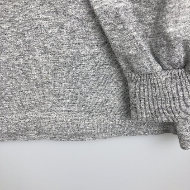 90'S Nike Center Logo Long-Sleeve T-Shirt, Men's Size L (Equivalent), Vintage cotton gray type Vintage Second Hand