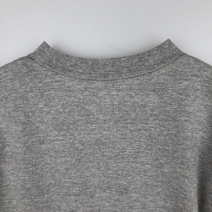 90'S Nike Center Logo Long-Sleeve T-Shirt, Men's Size L (Equivalent), Vintage cotton gray type Vintage Second Hand